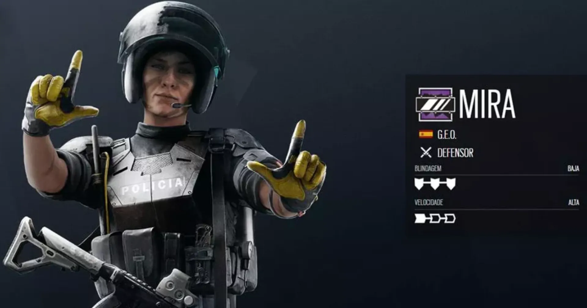 Mira rainbow six siege